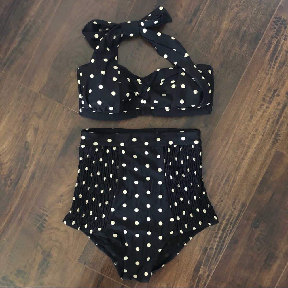 Unique Vintage Monroe High Waisted Bikini